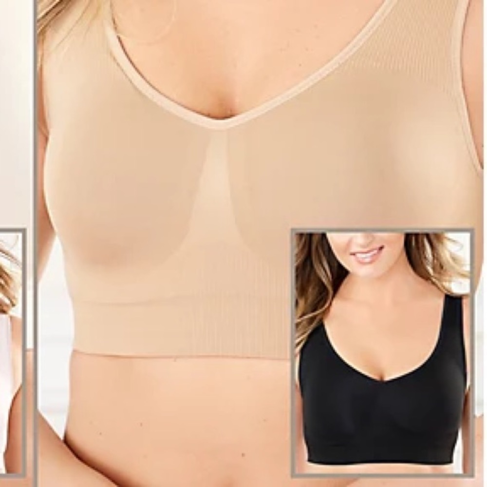 Spanx Seamless Reversible Comfort Bra